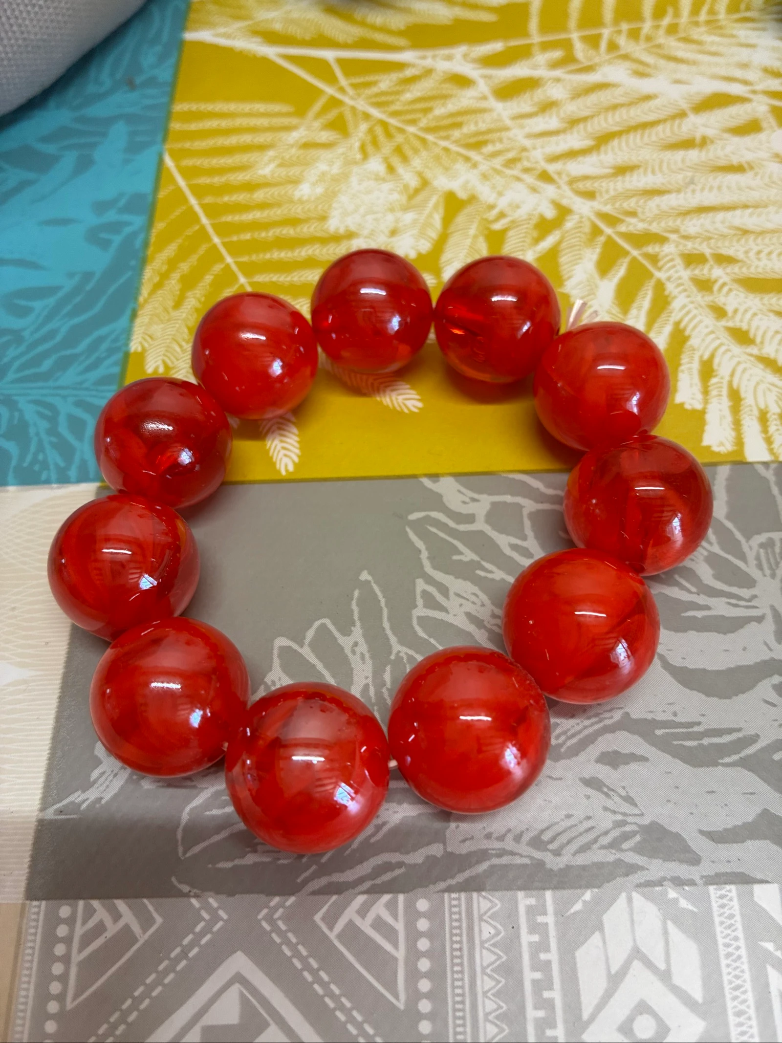 Bracelet grosse perle 